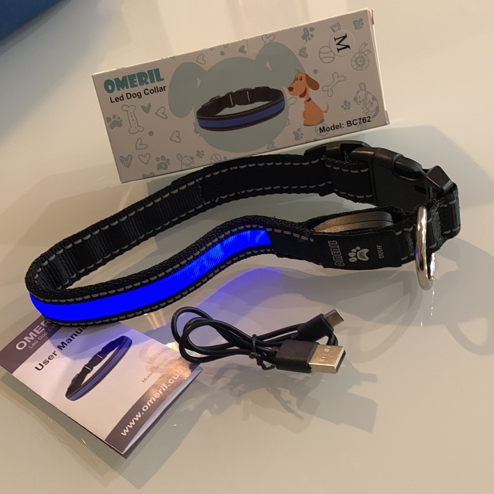 Led collar - M 13-18” band